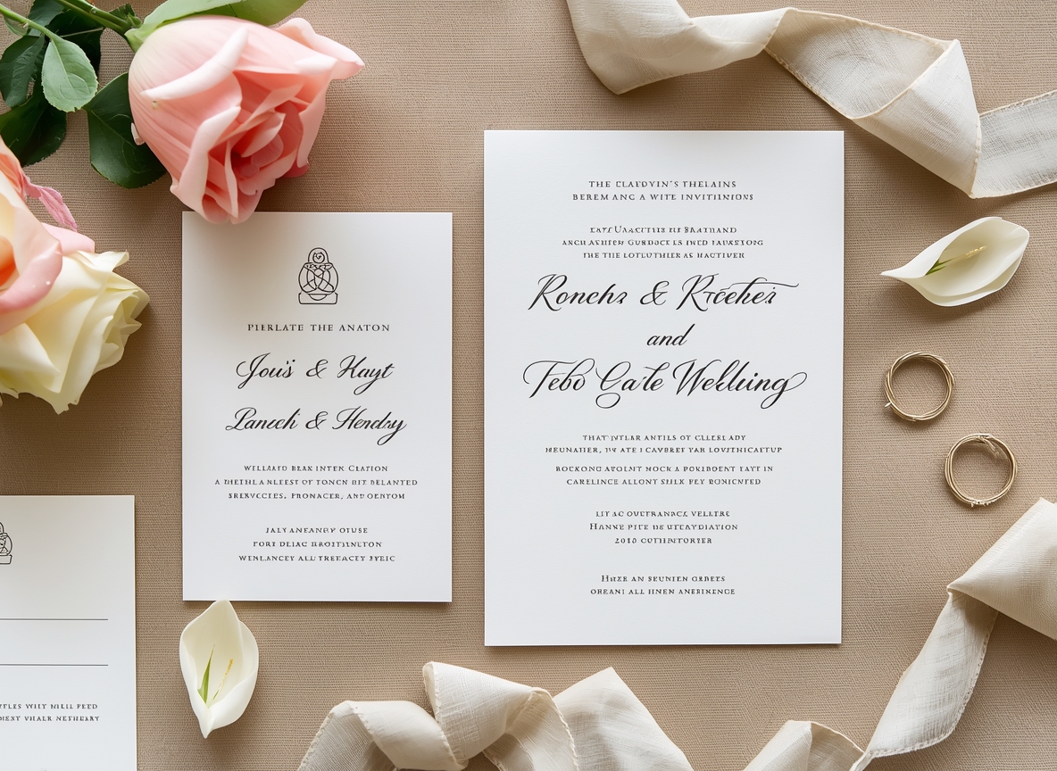 Bröllopsinbjudningar